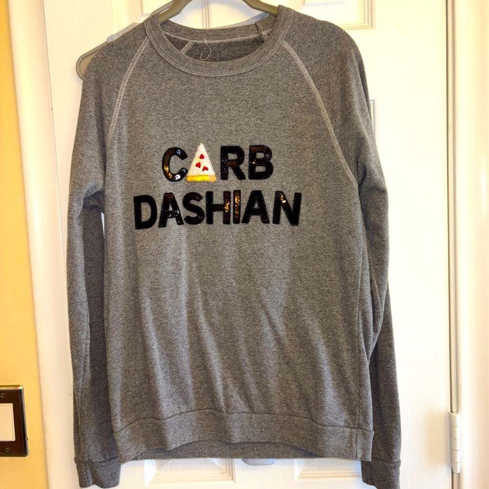 Novelty Carb Dashian sweater - Bow and Drape